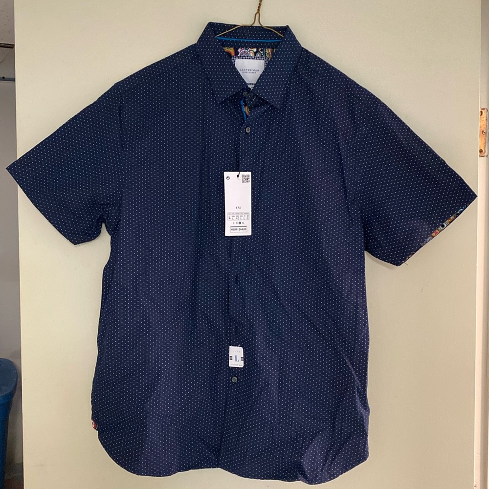 Cactus Man Button Up